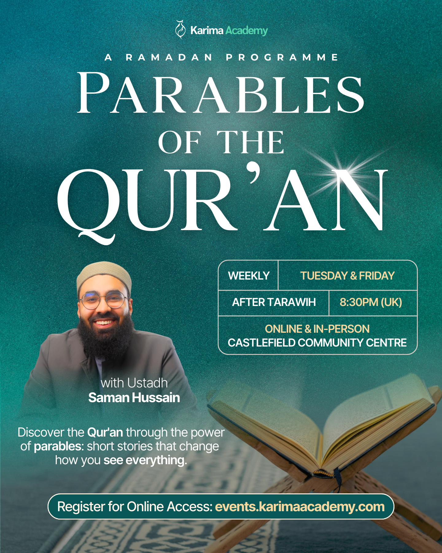 Parables of the Qu'ran | Maulana Saman Hussain