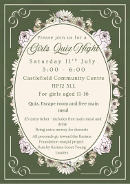 Girls Quiz Night